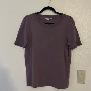 Zara purple T shirt